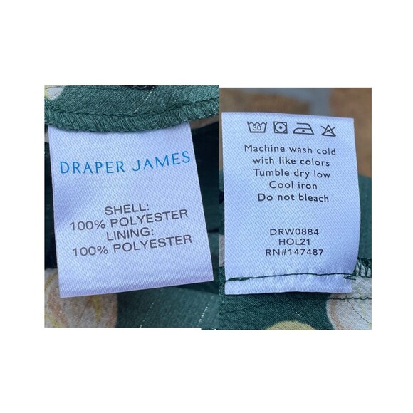 Draper James Naomi Wrap Dress in Shimmer Magnolia size 14 - Picture 12 of 12